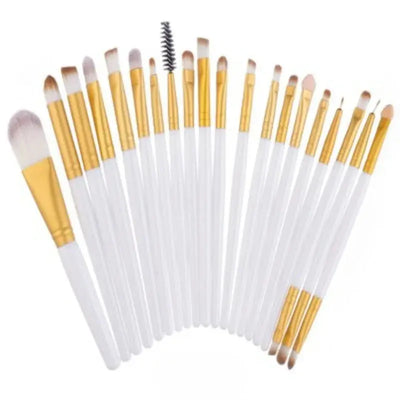 20pcs Eye brush Complete eyeshadow Brush Beauty Tool Explosive neutral logo Free Eyeliner brush Makeup art