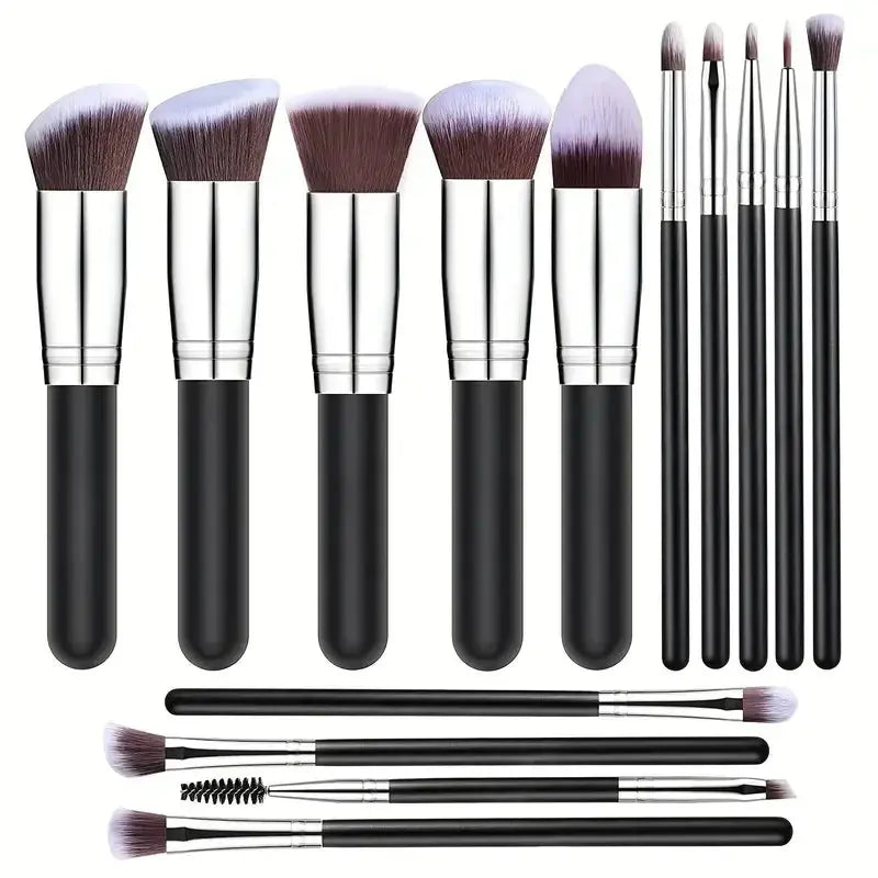 NEW 14PCS Makeup Brushes Set  Soft Fluffy Foundation Blush Powder Eyeshadow Blending Female Cosmetics Beauty Tool Christmas gift Makeup art