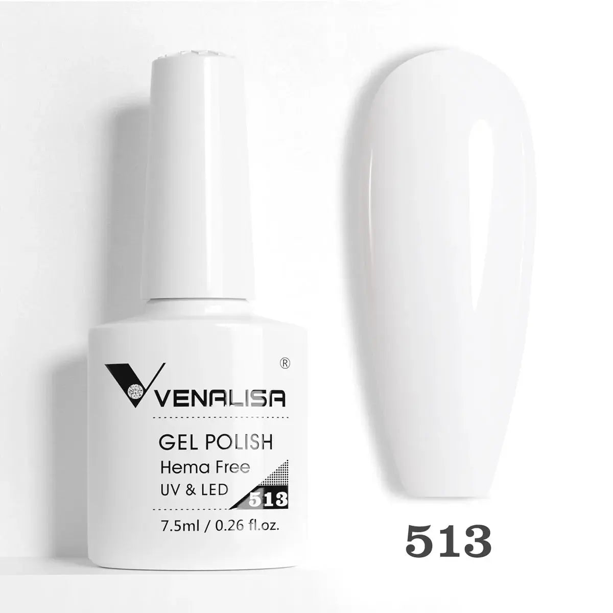 VENALISA 7.5ml Nail Gel Polish VIP5 HEMA Free Semi Permanent Soak off UV LED Nail Gel Varnish Full Coverage Nail Gel Lacquer Makeup art