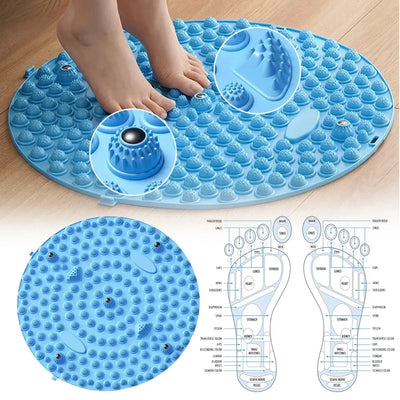 Foot Massage Foot Pads, Foot Pedals, Finger Pressure Plates, Adult Foot Pads, In Place Ultra Slow Running Soft Silicone Makeup art