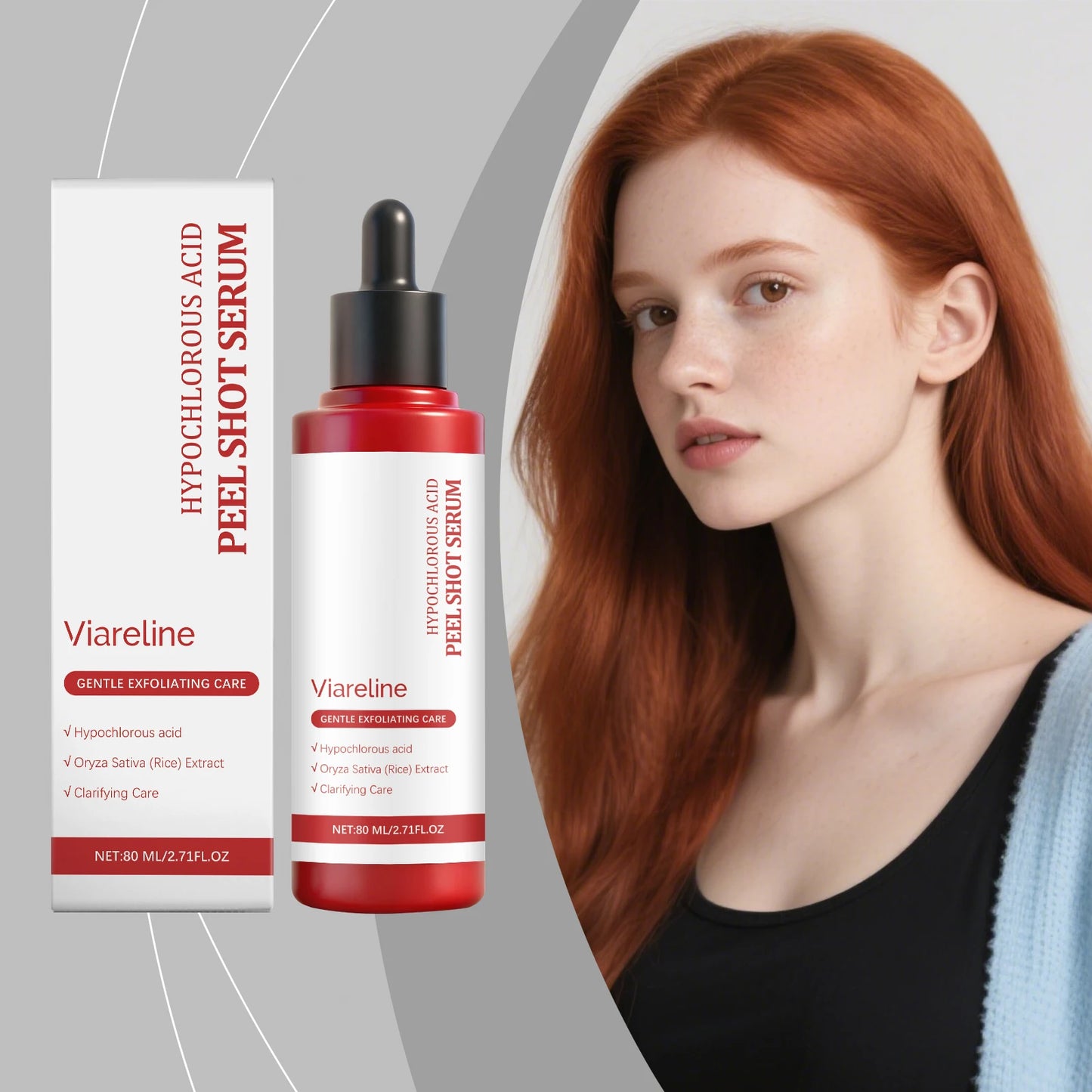Rice Exfoliating Essence — Hydrating & Brightening Face Serum | 80ml