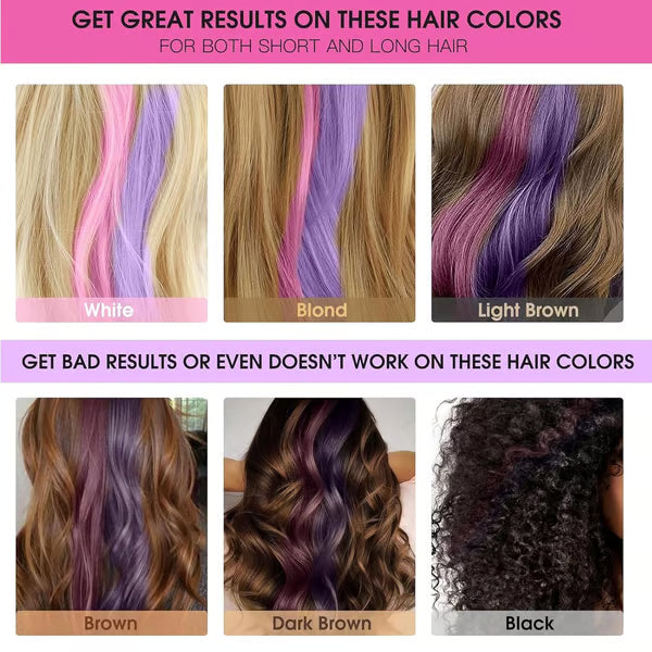 Ultra Easy Temporary Hair Color – Fun & Washable Makeup art