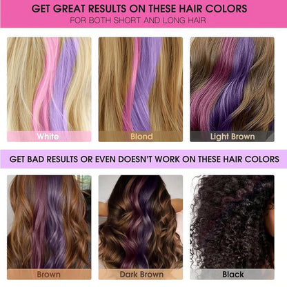 Ultra Easy Temporary Hair Color – Fun & Washable Makeup art