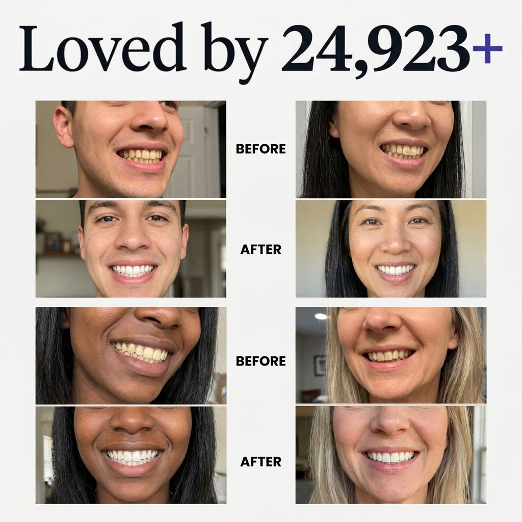 Purple Teeth Whitening Mouthwash – Instant Colour Correcting Formula