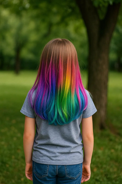 Ultra Easy Temporary Hair Color – Fun & Washable Makeup art